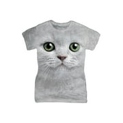 Green Eyes Face Women's T-Shirt Tee