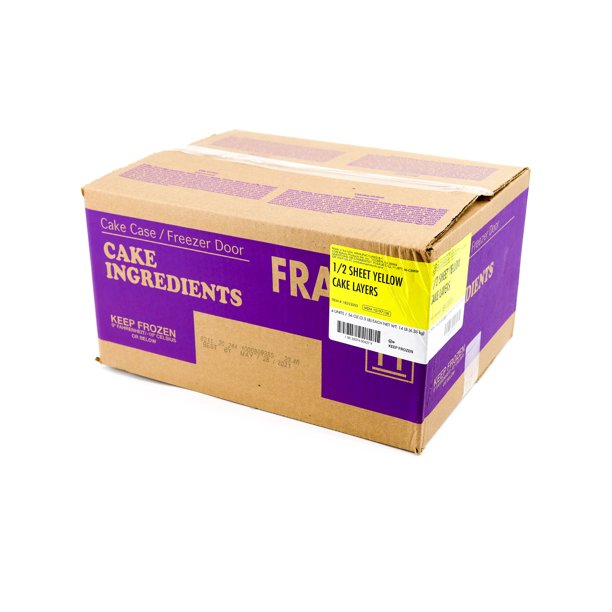 Walmart Bakery Yellow Half Sheet Cake