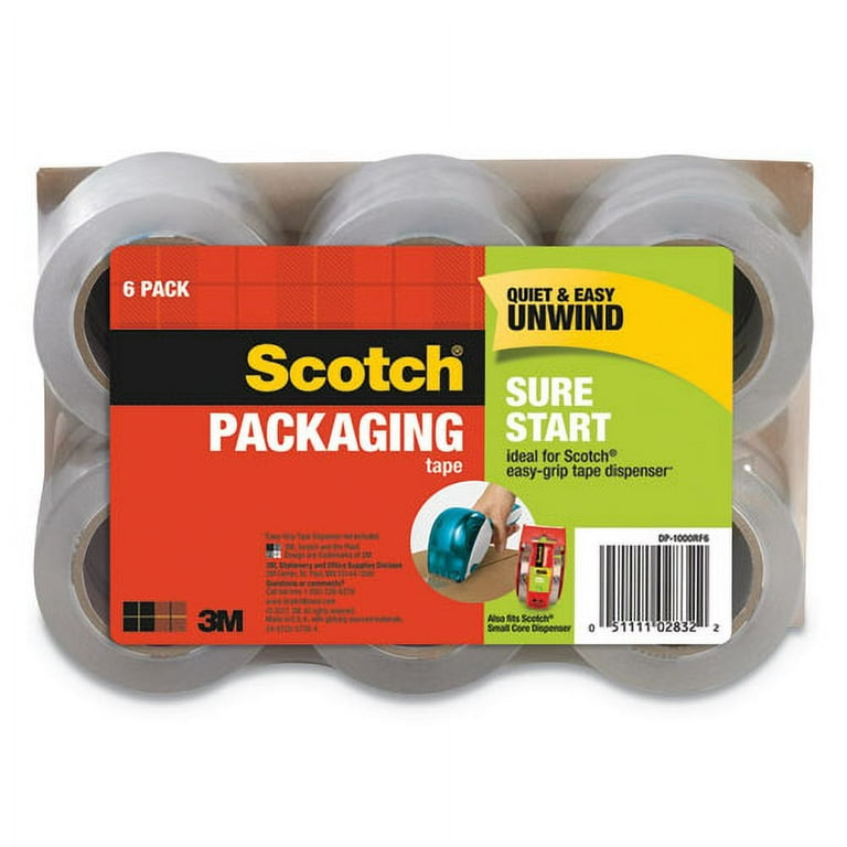Sure Start Packaging Tape for DP1000 Dispensers, 1.5 Sure Start Packaging Tape for DP1000 Dispensers, 1.5