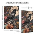 thumbnail image 3 of Disketp Moonlit Crow Blossoms Decorative Light Switch or Outlet Wall Plate with Safety Cover-Style V, 3 of 6