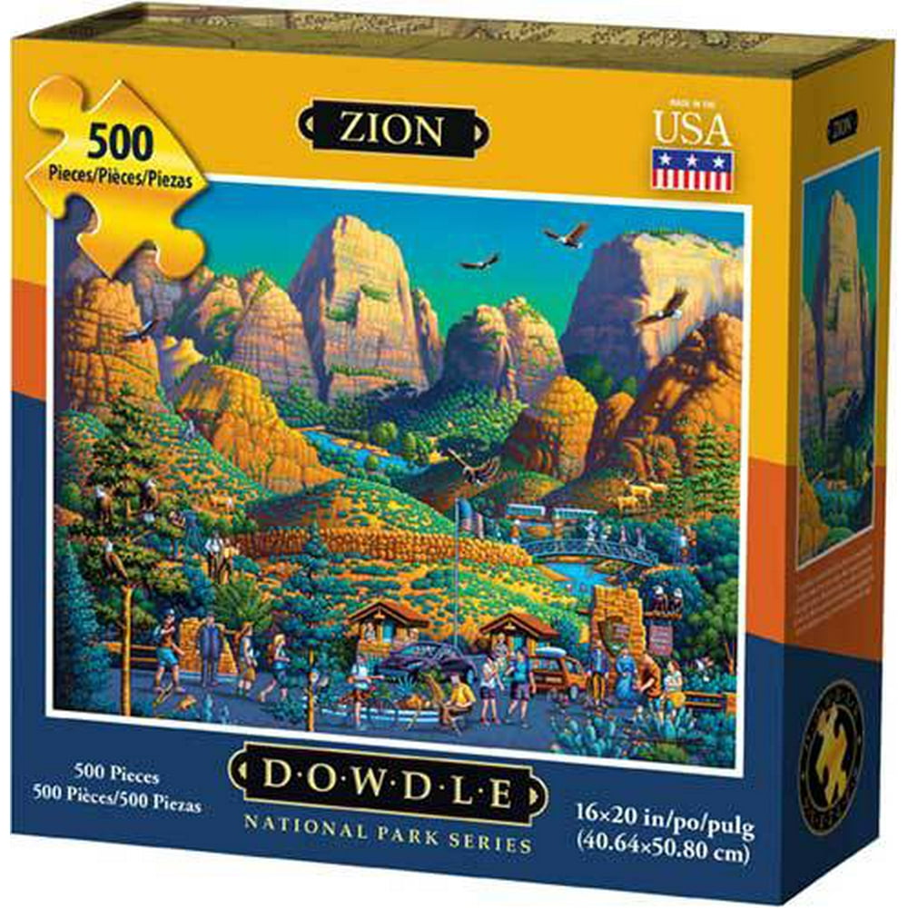 Dowdle Jigsaw Puzzle Zion National Park 500 Piece