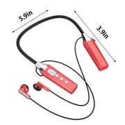 xjwjuw Intelligent Digital Display Neckband Bluetooth Headphones, Bluetooth 5.3 Sports Headphones with 100H Playtime, IPX Sweatproof & 9D Stereo Sound, for Running, Sports & Daily Use