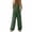 Green, variant on fheaev Jumpsuit for Women Sleeveless Button V Neckwide Leg Loose Fit with Pockets Casual Summer Going Out Everyday Wear Yellow M