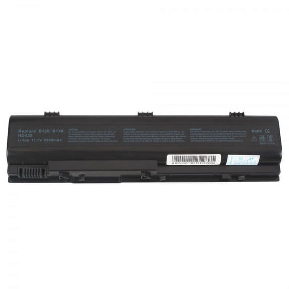 BDS Compatible  DELL YD120 4400mAh 49Wh 6 Cell Li-ion 11.1V Black Battery