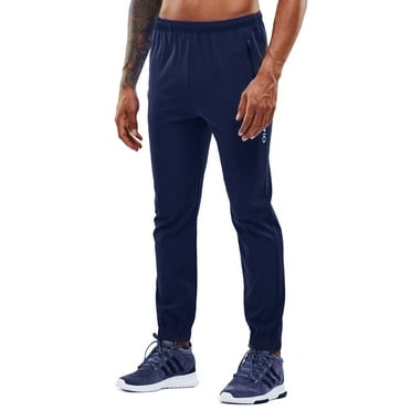 Aloohaidyvio Men's Cotton Jersey Pants with Pockets, Athletic Running ...