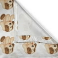 thumbnail image 5 of Ambesonne Dog Lover Grommet Curtain, Animal Character Pet Fun, 50" x 96", Beige and Brown, 5 of 6