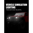 thumbnail image 3 of Coche todoterreno de escalada con luz LED para niños, vehículo todoterreno de aleación, SUV y camión, juguete de regalo, SG2403 1/24 2,4G, 4WD, JEEP/H2/H3T/350/U8/FJ, 3 of 5