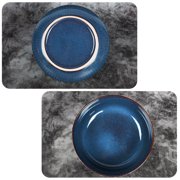 Large Salad Bowl, 1800ml/61oz Large Bowl ,Ceramic Fruit Serving Bowls, Stylish Blue Bowl ,Round Soup Bowl,Bowl for Soup,Salad,Cereal,Ramen