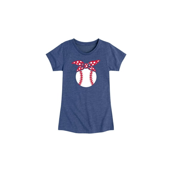 Instant Message - Baseball Bandana - Toddler And Youth Girls Short Sleeve T-Shirt