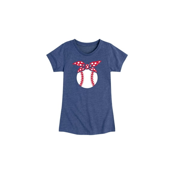 Baseball Bandana - Toddler And Youth Girls Short Sleeve T-Shirt