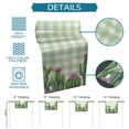 thumbnail image 6 of Green Cactus Tropical Table Runner 108 Inches, Sage Green Buffalo Plaid Summer Bed Runner Dresser Scarves Tabletop for Indoor Outdoor Parties/Ceremony/Banquet, 13"x 108", 6 of 9