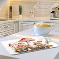thumbnail image 6 of Mushrooms Dish Drying Mat Microfiber Kitchen Pad Large Counter Absorbent Dish Mats Drainer Rack 18"x24", 6 of 7