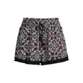 thumbnail image 5 of No Boundaries Juniors Gauze Shorts with Crochet Trim, 5 of 5