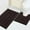 Chocolate, variant on ZGAD Sage Green Bathroom Rugs Runner Extra Long Large Bath Mat Plush Shaggy Chenille Bathroom Rug 47 x 17 Non-Slip Bath Rug Runner Extra Soft & Absorbent Thick Floor Mats, Machine Washable, Sage