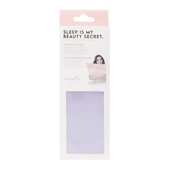 Danielle Creations Taie d'oreiller en satin, Pastel