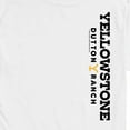 thumbnail image 3 of Yellowstone - Ys Dutton Ranch Oversized - Men's Short Sleeve Graphic T-Shirt, 3 of 6