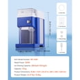 thumbnail image 7 of Commercial Ice Shaver Machine 1.91QT 1.8L Large Electric Snow Cone Maker 300W Motor Stainless Steel Blades Fine Fluffy Shaved Ice for Home Party Restaurant Dessert Shop Blue, 7 of 7