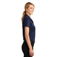 thumbnail image 2 of Sport-Tek Ladies Micropique Sport Wick Polo-4XL (True Navy), 2 of 3