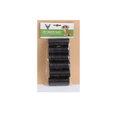 thumbnail image 2 of QUETOi 18 rollos de bolsas para excrementos de perro, bolsa impermeable para excrementos de perro, bolsa de basura para perros, color negro, 2 of 5