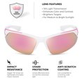 thumbnail image 5 of Xagger Polarized Sports Sunglasses for Men Women UV400 Wrap Around Baseball Softball Running Sun Glasses, 5 of 6