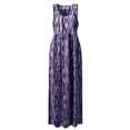thumbnail image 2 of Doublju Women's Empire Seam Sleeveless Maxi Dress with Pockets (Plus Size Available), 2 of 3