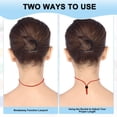 thumbnail image 4 of Uxcell 1-Pack Cordones para Identificación, Correa de Cuello Ajustable Rojo con Llavero y Portatarjetas, 4 of 7