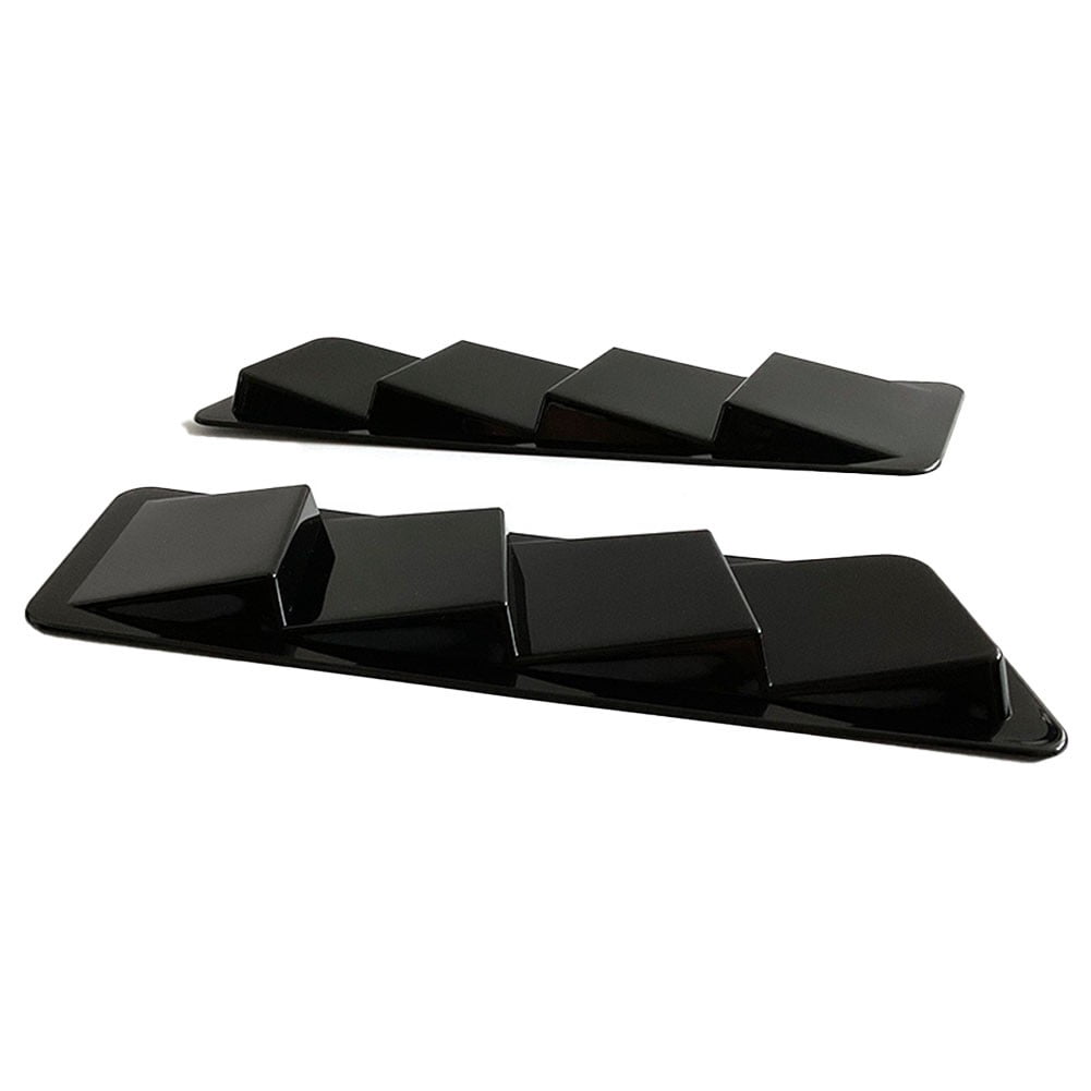 Car Vent Decorative Air Flow Intake Bonnet Hood Scoop Cover Set 3PCS