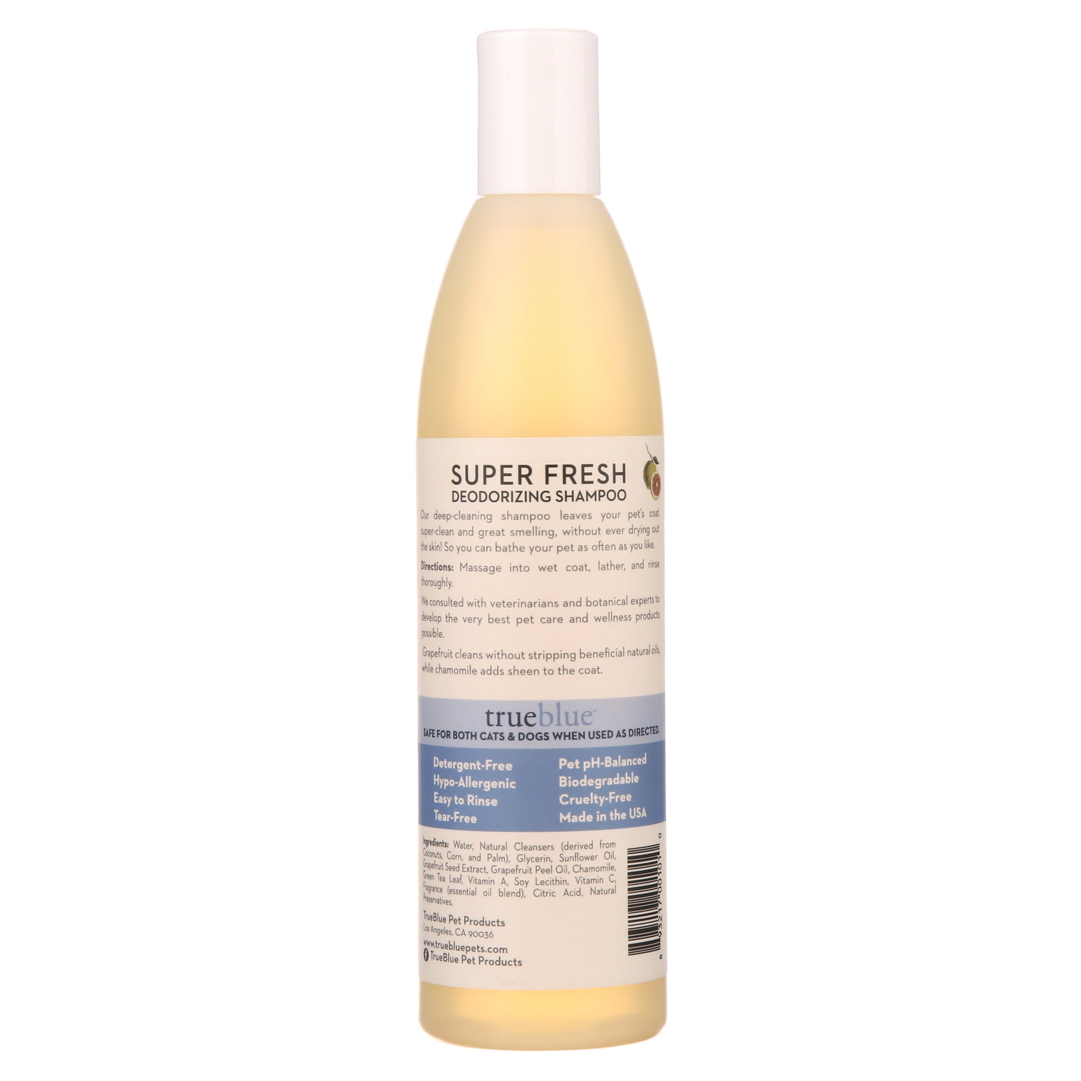 TrueBlue Super Fresh Deodorizing Shampoo for dogs