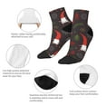 thumbnail image 6 of Bingfone Cute Christmas Gnomes Design Patterned Men'S Women'S Casual Cotton Socks, 6 of 9