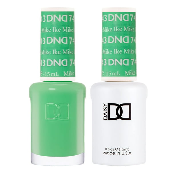 Set de esmaltes de uñas DND Green Collection Gel Polish Mike Ike 15 ml
