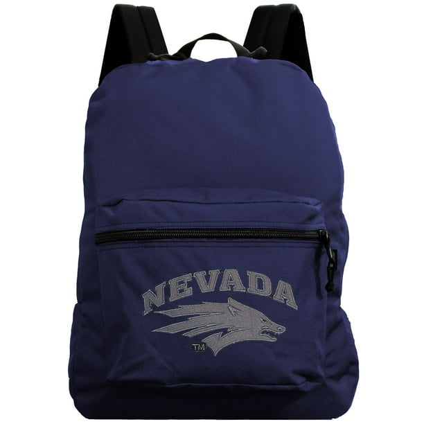 Mojo Licensing Nevada Wolf Pack 16'' Premium Backpack Navy