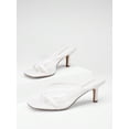 thumbnail image 4 of Women's Comfortable Kitten Heel Thong Sandals - Fashion Square Open Toe, Perfect for Party & Casual Shoes, 4 of 7