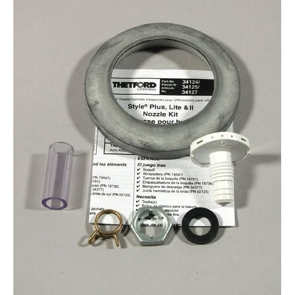 THETFORD 34124 KIT, N OZZLE WHITE STYLE II,L,P
