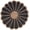Black/Brown, variant on SAFAVIEH Novelty Genesis Floral Area Rug, Beige/Blue, 3' x 3' Round