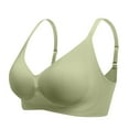 thumbnail image 2 of Swuxness Women's Push Up Wireless Bras Solid Color Lightweight Removable Padding Support Comfortable, 2 of 4