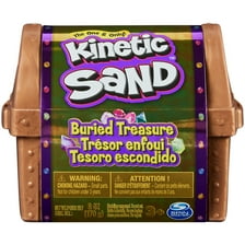 Kinetic Sand Single Pack - 4.5 Oz Of Magical, Moldable Green Play Sand For Kids