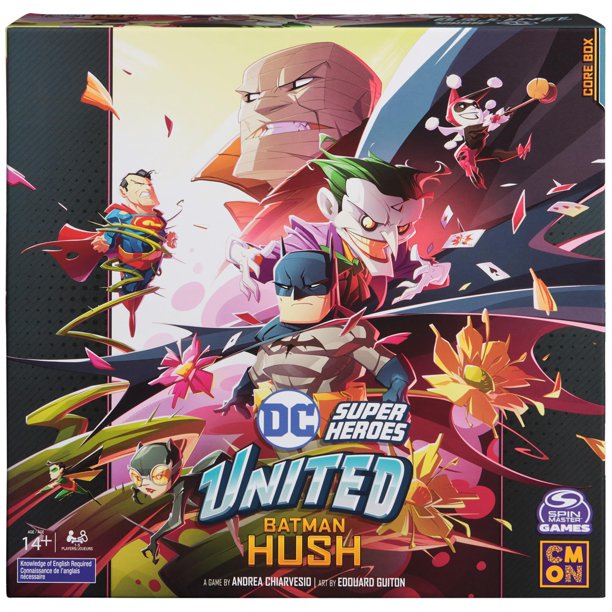 Juego de cartas Spin Master Games DC United Super Heroes Batman
