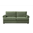 thumbnail image 2 of US Pride Furniture Viviana 76" W Polyester Cushion Back Sofa Bed, Dark Green, 2 of 5