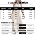 thumbnail image 3 of HAJWOH Graduation Dress for Women for College Flowy Grad Dress Fashion Midi Dresses Cute Cocktail Dresses Work Dresses 1920s Dresses Beige XXL, 3 of 5