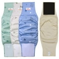 thumbnail image 3 of 2 Pcs Washable Male Dog Diaper Physiological Sanitary Pants Reusable Pet Dogs Nappy Belly Band Wrap Pee Pant Diapers For Puppy MD18 L, 3 of 6