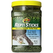 Zoo Med ReptiSticks Floating Aquatic Turtle Food, 18-Ounce