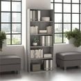 thumbnail image 3 of Pemberly Row Tall 5 Shelf Bookcase in Platinum Gray - Engineered Wood, 3 of 7