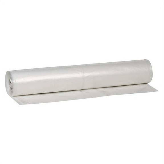 Poly-Cover® Plastic Sheeting, 4 mil, 4 ft W x 200 ft, Clear