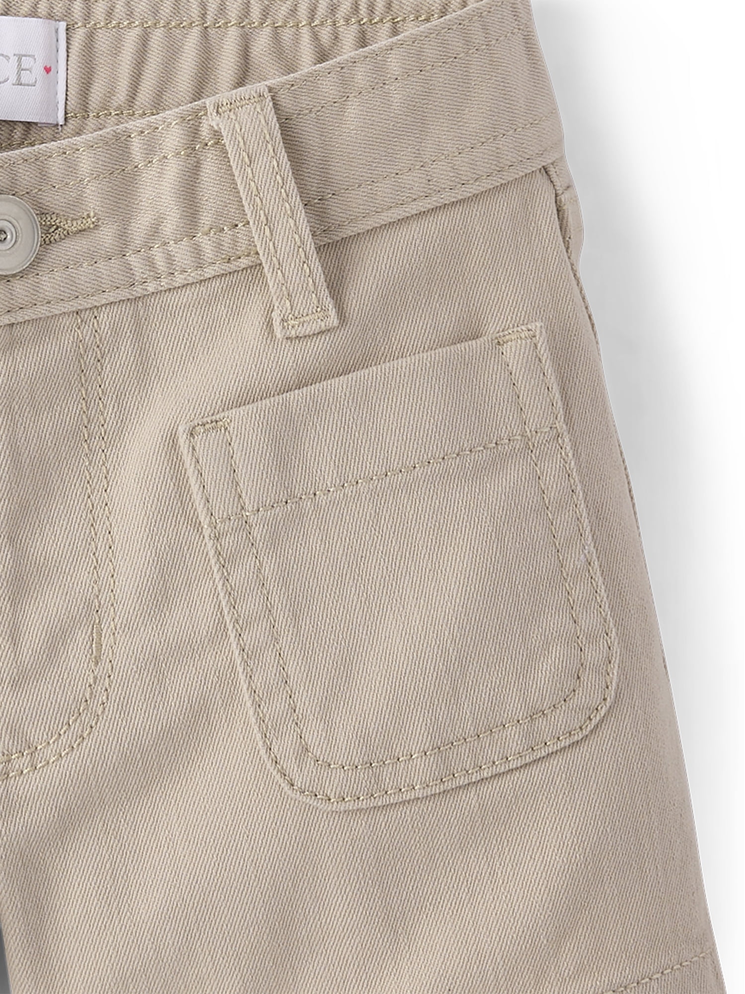The Children's Place Girls Patch Pocket Relaxed Fit Shortie Shorts, Sizes 4-16