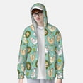 thumbnail image 4 of Haiem Chicken Laying Eggs UPF 50+ Fishing Shirts for Men Long Sleeve UV Sun Protection Hoodie Non-Mask Outdoor Hiking Shirts, 4 of 9