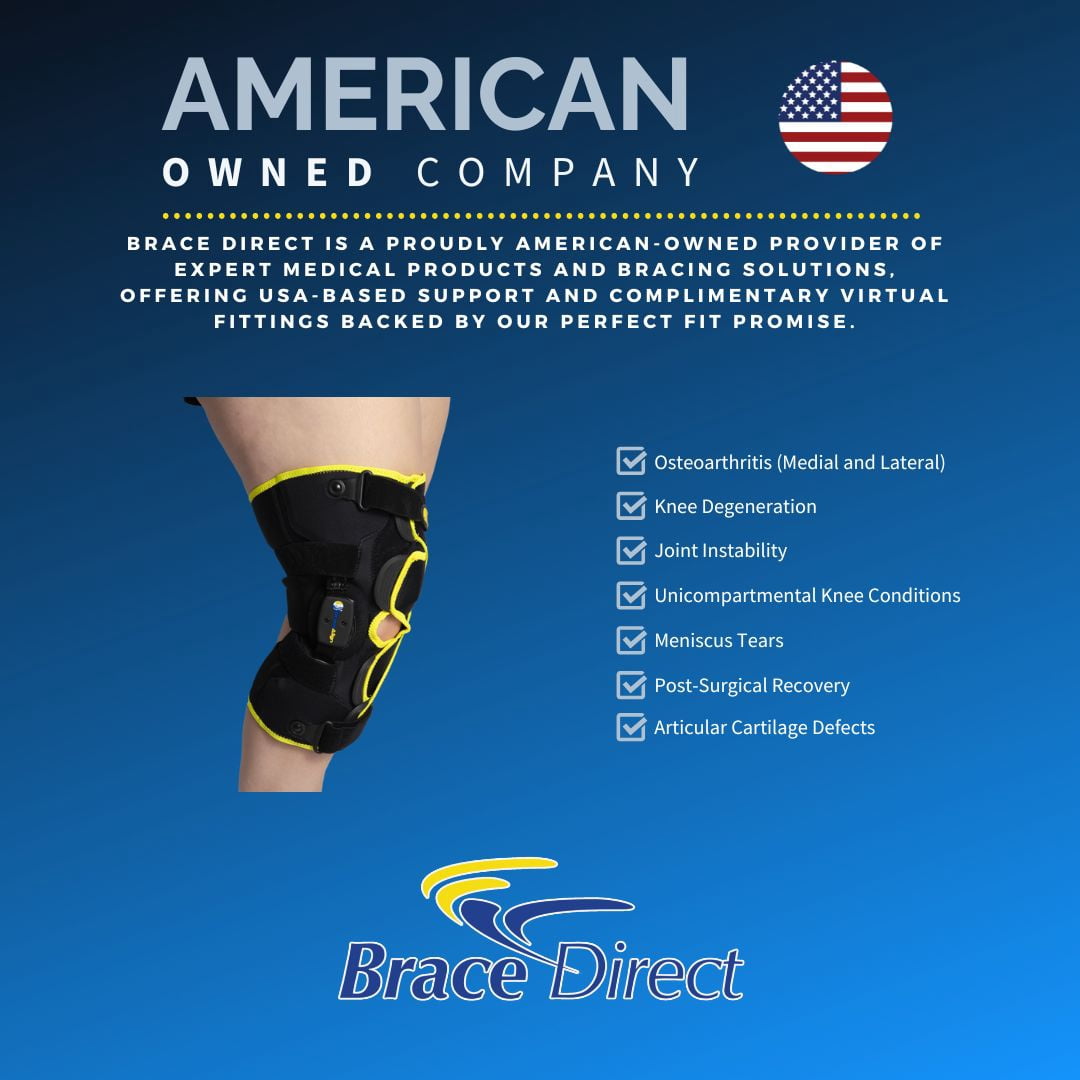 Brace Align KOAlign Plus Size Knee Brace - Knee Support for Osteoarthritis Relief, XL to 8XL, L1833/L1832