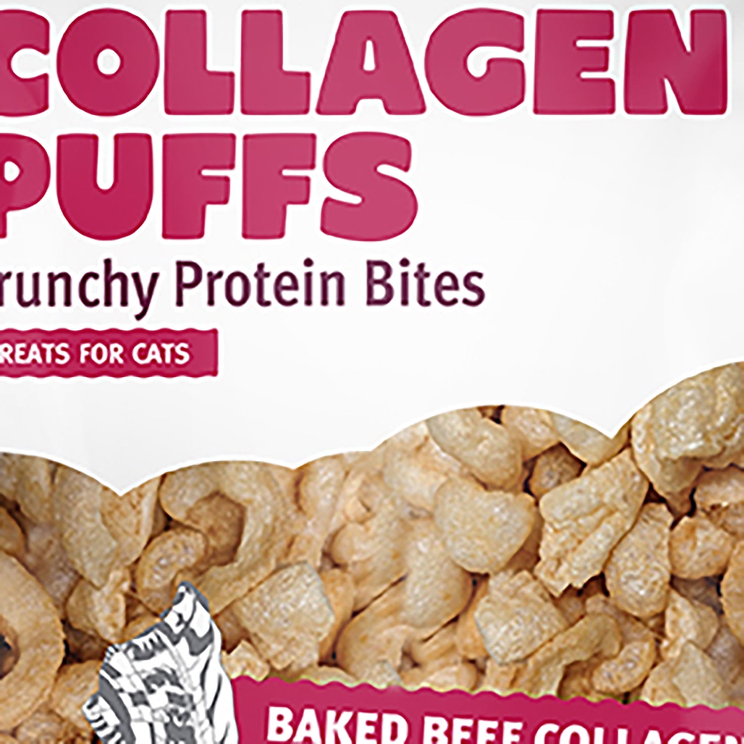 Icelandic+ Collagen Puffs: Baked Beef with Lamb Marrow - .5oz Bag, Small Cat Treats, Crunchy Protein Bites, 2 Ingredient Pet Treats, Natural Snacks