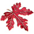 thumbnail image 2 of Maple Leaf Brooch Clothes Lapel Pin Metal Brooch Thanksgiving Brooch Suit Pin for Hat Shawl, 2 of 3