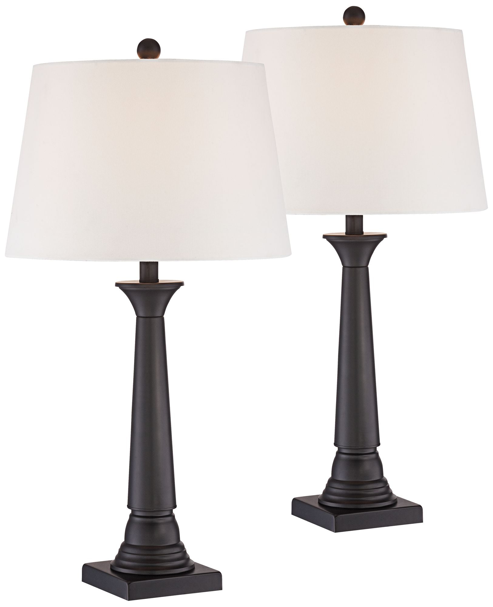 black modern farmhouse table lamps