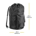 thumbnail image 5 of Whitmor Dura-Clean Laundry Backpack with Drawstring, Black, 5 of 5